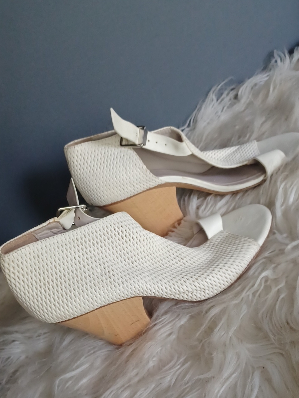 Maria Cornejo Leather  Unique Heeled Sandals